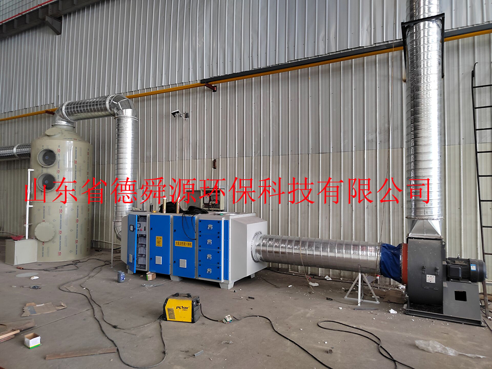 機(jī)械行業(yè)噴涂廢氣處理